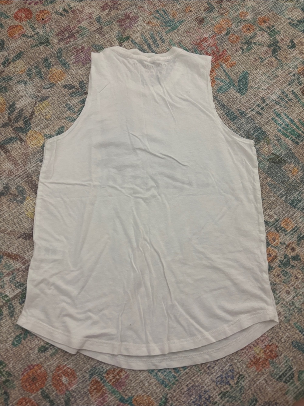 Spiritual Gangster White "Grateful" Graphic Muscle Tank - Picture 2 of 2